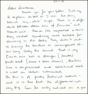 Letter from Basia Page 1