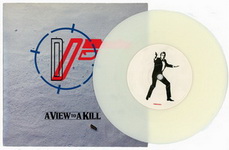 Duran Duran - A View To A Kill 7 Inch White Vinyl