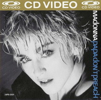 Madonna - Papa Don't Preach CD-Video Cover