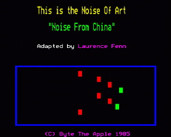 Noise from China Demo