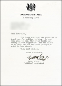 Letter from 10 Downing Street_2_Feb_1979